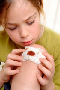 minor wound first aid treatment